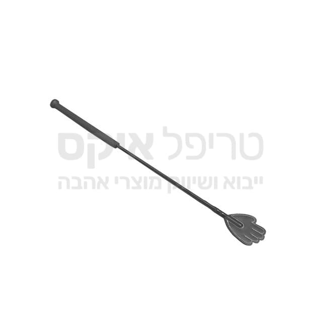 פלוגר להצלפה מעוצב ככף יד. עשוי עור משובח בשילוב מתכת.